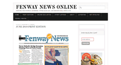 Desktop Screenshot of fenwaynews.org